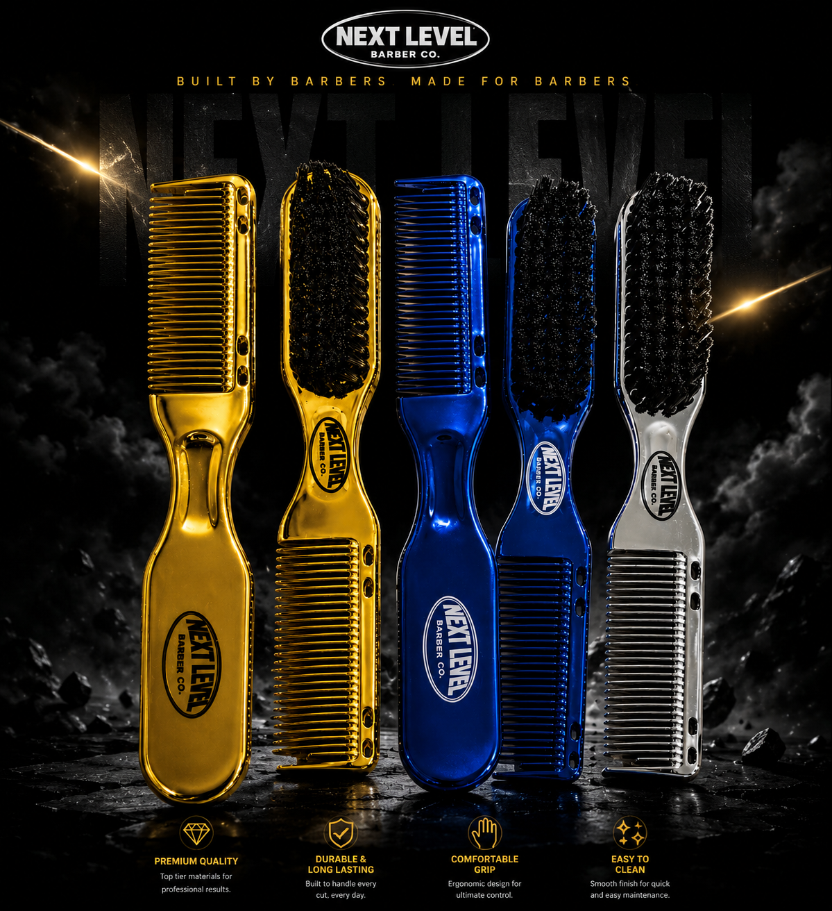 Next Level Dual-Sided Comb